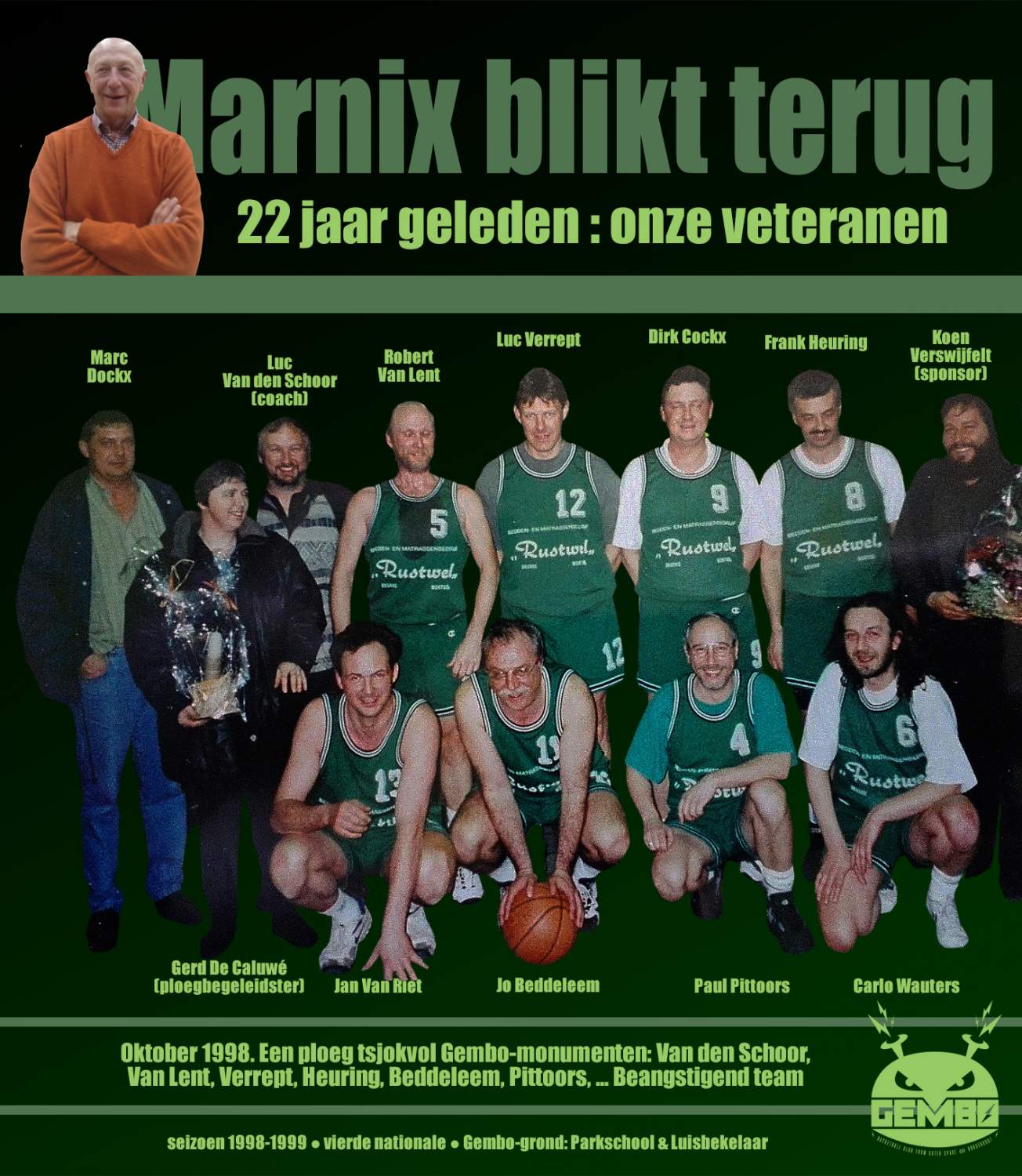 Marnix Blikt Terug - 1998 Veteranen