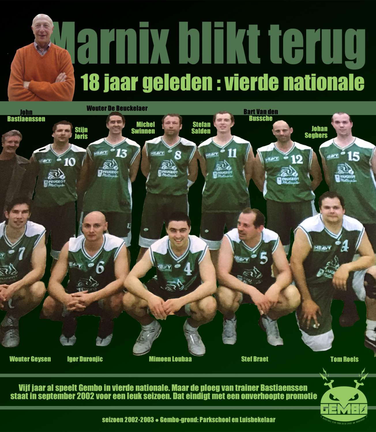 Marnix blikt terug - 2003