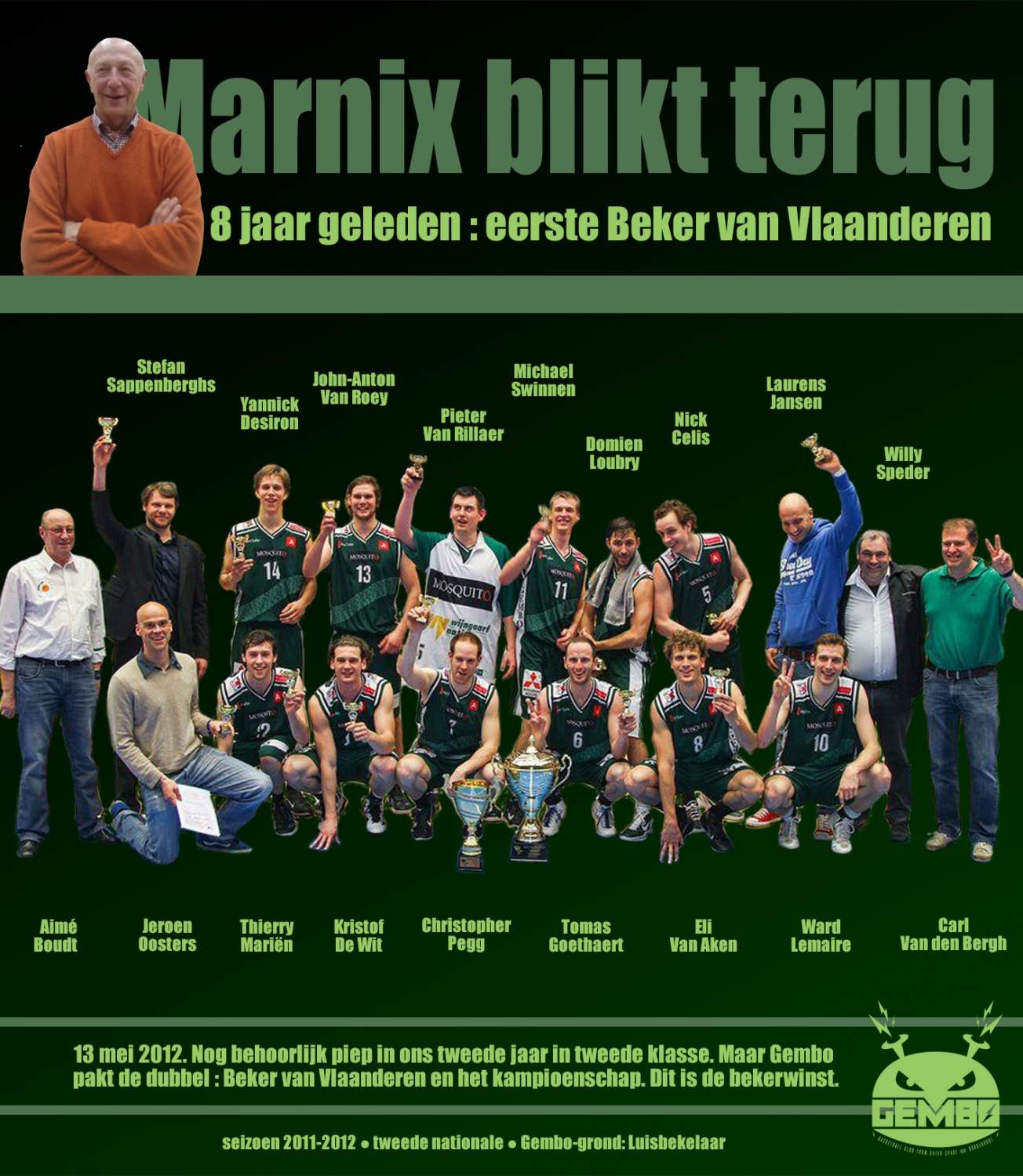 Marnix blikt terug - 2012